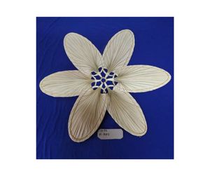 Hot Trend Handcrafted Areca Leaf Hand Fan & Palm Leaf Hand Fan: Refrigeración, regalos de boda coloridos, decoración con precio barato - Product Image 2