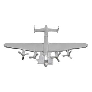โมเดลเครื่องบิน Lancaster Bomber รุ่นขายดีที่สุด ผลิตด้วยวิธี Die Cast พร้อมใบพัดทำมือ ฐานตั้งขึ้นโชว์ ตกแต่งด้วยการขัดเงาอย่างดี เหมาะสำหรับตกแต่ง - Product Image 2