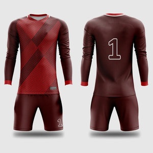 Uniforme de Portero Personalizado Transpirable para Unisex, Uniformes de Portero de Fútbol Profesionales para Adultos de Alta Calidad a Bajo Precio - Product Image 1