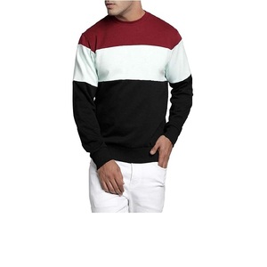 Men High Quality Crewneck Sports Sweatshirt Custom Long Sleeve <b>Thick</b> <b>Fleece</b> Fabric Best Color Breathable Sweatshirt - Product Image 1