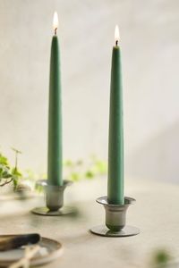 เชิงเทียนสีเขียวเข้มทันสมัยสำหรับตกแต่งบ้าน ดีไซน์ทนทาน - Product Image 2