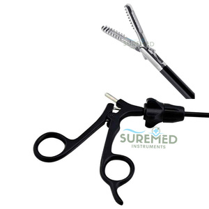 Pinza de agarre laparoscópica SureMed Instruments de 5 mm, pinza de precisión para sujetar tejidos, reutilizable, de acero inoxidable, con certificación CE, para cirugía. - Product Image 1