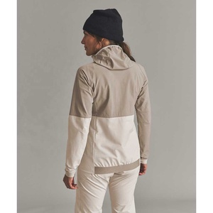 Chaqueta Soft Shell para Mujer con Bloques de Color, Cortavientos, Cuello Alto, Cierre de Cremallera, Abrigo de Otoño para Exteriores, Ropa de Senderismo Duradera para Mujer - Product Image 5