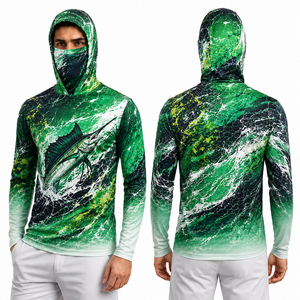 Sweat-shirt de pêche personnalisé à séchage rapide, manches longues, protection UV, vêtements de performance pour pêcheurs, vêtements d'extérieur - Product Image 5