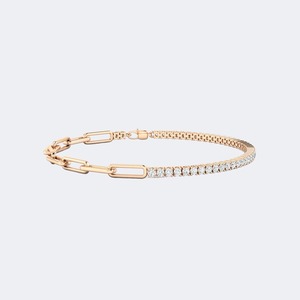 Luxury Lab Grown Round Diamond <b>Bracelet</b> 14K Gold Women Wedding Jewelry 1.51CTW Certified E F Color VS VVS Purity IGI SGL - Product Image 2