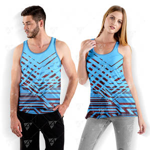 Nouveau design – Débardeurs de sport pour hommes, idéaux pour la musculation et l'entraînement, en polyester respirant, séchage rapide, légers, coupe sans coutures, ODM - Product Image 1