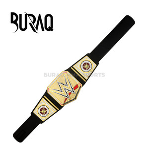 Ceinture de championnat BURAQ MMA SPORTS BRQ-BELT avec logo personnalisé, couleur personnalisée, plaques en laiton allié de 3 mm pour la lutte et la boxe - Product Image 3