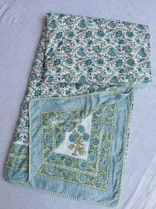 Couverture AC en coton de luxe Boh Creation, imprimée à la main, douce, toutes saisons, faite à la main, 60x90'', pour bébés - Product Image 3