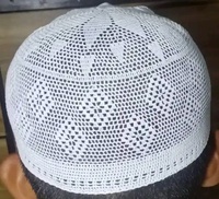 Oferta Especial: Nuevas Gorras de Oración Formales Kufi Tupi de Color Sólido, Tejidas en Malla, 100% Algodón, con Relieve, Gorros Islámicos Personalizados para Hombre, Bangladesh