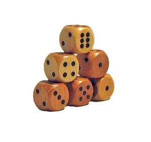 Factory Supply Wood 6 Side <b>Dice</b> Custom Size Set Round/Square Blank <b>Dice</b> with Logo for Bar Casino Games Crafts Arts <b>Dice</b> - Product Image 1