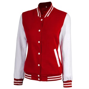 Chaquetas Varsity para Mujer de Material Suave, Secado Rápido, Última Versión, Antipilling, a la Moda, Fabricadas en Fábrica - Product Image 6
