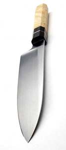มีดครัวใบตรงด้ามไม้เหล็กกล้าคาร์บอนสูงแบบสั่งทำพิเศษ - Product Image 4
