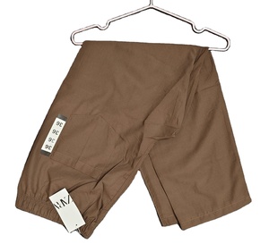 Pantalons d'été droits amples en coton et lin grande taille Pantalons décontractés en lin personnalisés pour hommes - Product Image 3