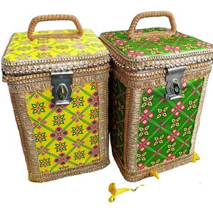 Caja Decorativa Hermética de Acero Inoxidable Ecológica para Dulces y Recuerdos de Boda, Regalos para Invitados en Fiestas de Eid/Ramadán - Product Image 2