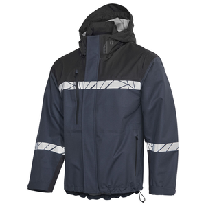 Chaqueta de Seguridad Reflectante de Alta Visibilidad, Ropa de Trabajo Térmica Impermeable para Hombre y Mujer, Alta Calidad, con Logotipo Personalizado - Product Image 3