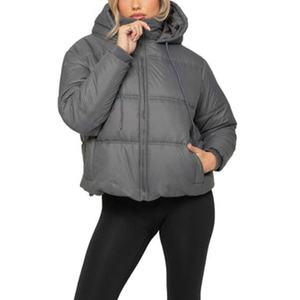 Fashionable Women's Puffer Jacket for Winter Soft Cozy Quilted Breathable Windproof Outdoor Jacket Ultra-Soft <b>Thermal</b> padding - Product Image 1