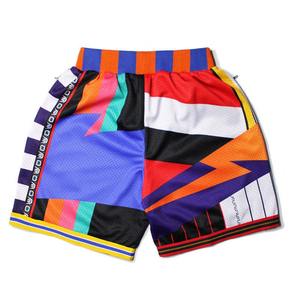 Pantalones Cortos de Baloncesto Personalizados de la Mejor Calidad, Transpirables, de Talla Grande, de Secado Rápido, Totalmente Estampados, Estilo Urbano, en Venta - Product Image 5