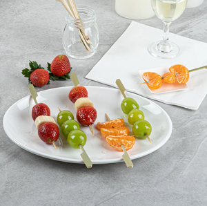 Prix attractif - Brochettes plates en bambou pour barbecue, vente en gros, brochettes en bambou de haute qualité, sans taxes pour l'UE et les États-Unis - Product Image 5