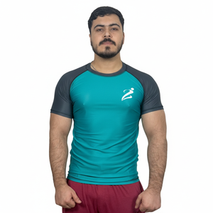 Meilleures ventes : Rashguard à manches courtes, dernière conception, pour MMA, couleur unie, Rashguards à manches courtes - Product Image 3