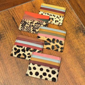 ที่ใส่บัตรเครดิตแบบมินิมอลหนังรีไซเคิลสีสันสดใสกระเป๋าด้านหน้ากระเป๋าใส่บัตรประจำตัวสำหรับผู้ชายและผู้หญิง - Product Image 4