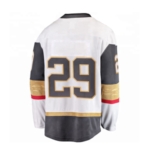 Casual Ice Hockey Jersey Custom Sublimated Team Sports Wear Breathable Training Apparel For Men Adults 29 Number - Product Image 4
