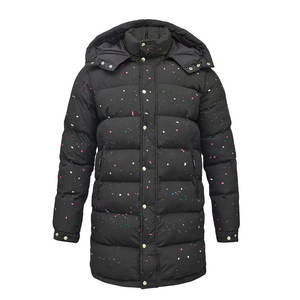 Modern Long Puffer Jacket Featuring <b>Thermal</b> Insulation And Comfortable Quilted Design For Cold Days Long Puffer Jacket - Product Image 1