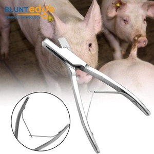 Alicates Cortadores de Orejas en V de Acero Inoxidable Reutilizables de Alta Calidad de la Marca BEST, Certificados CE/ISO, para Uso Veterinario en Ganado - Product Image 2