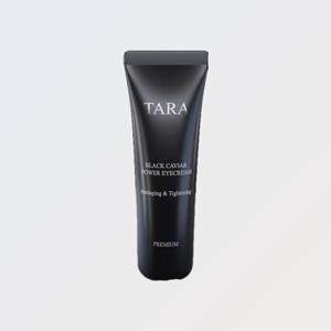 ครีมทาใต้ตาเกาหลีสำหรับอาการบวมและรอยคล้ำใต้ตา Tara K-Beauty Black Caviar Power Eye Cream ผลิตในเกาหลี - Product Image 5