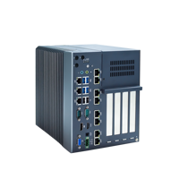 PC industriel embarqué sans ventilateur en gros, Intel Core i3/i5/i7 de 10e-11e génération, 8-64 Go de RAM, 128 Go-1 To de stockage, PCIe X16/X4, 2 PCI, en stock