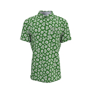 Promotion Prix Usine Chemises Homme Personnalisées Haute Qualité Impression Numérique Tricotées 100% Coton Vente en Gros - Product Image 5