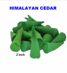Natural Himalayan Cedar Backflow <b>Incense</b> <b>Cones</b> Wholesale Supply From Best Brand (Green) - Product Image 1