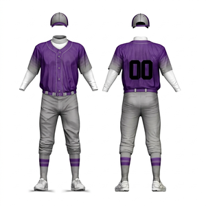 Ensemble uniforme de baseball pour homme, blanc, turquoise, noir, imprimé par sublimation, polyester respirant, manches courtes, coupe classique, toutes saisons - Product Image 4