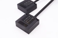 Capteur de positionnement par fibre optique pour communication industrielle, infrarouge, pour AGV, dispositif de transmission optique de données 0-4m 9600bps