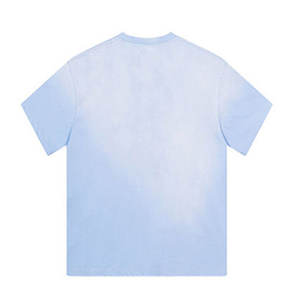 Diseña tu propia camiseta con logo impreso para hombre, 100% algodón, corte holgado, estilo casual, último diseño, camiseta con efecto descolorido para hombre. - Product Image 2