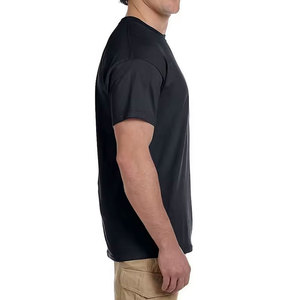 T-shirt de sport pour homme en coton biologique peigné, coupe ajustée, col rond, séchage rapide, design pakistanais, vente en gros - Product Image 2