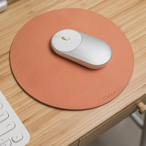 Alfombrilla de Ratón de Cuero Genuino Resistente al Calor, Alfombrilla de Escritorio de Cuero de Vaca de Grano Completo, Alfombrilla de Ratón de Cuero para Escritorios Industriales LMP-0058 - Product Image 1