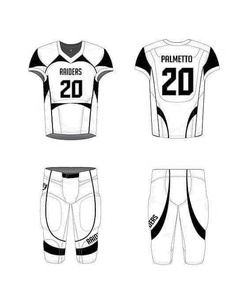 เสื้อรักบี้อเมริกันฟุตบอลชายแบบสั่งทำปี 2025 ผ้าตาข่ายระบายอากาศ แขนสั้น แบบเรียบ สำหรับฝึกซ้อม ไซส์พลัส ชุดยูนิฟอร์ม - Product Image 6