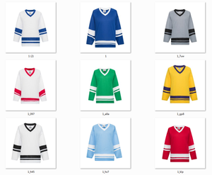 Maillot de hockey sur glace vierge pour l'entraînement - Product Image 6