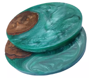 Wooden <b>Placemat</b> Printing Mats Pads Dining Room Table <b>Sets</b> for Classic Design Wooden Resin Coaster Sticker Packaging PCS Eco - Product Image 6