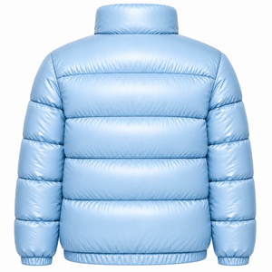 เสื้อแจ็คเก็ตบุหนัง PU สีน้ำตาลสำหรับผู้ชาย คอตั้ง ปิดด้วยซิป กันลม เสื้อโค้ทกันหนาวแบบหนา สไตล์ลำลอง บุด้วยใยสังเคราะห์ - Product Image 4