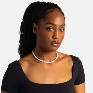 925 Sterling <b>Silver</b> Pear Cut VVS1 Moissanite Tennis Necklace Luxury Diamond Look <b>Choker</b> Necklace for Women - Product Image 2