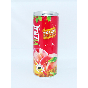 Boisson au jus de pêche en conserve NFC 250ml OEM ODM Fabricant de boissons à marque privée - Product Image 1
