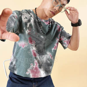 Camiseta de Hombre en Color Personalizado, Nueva en Stock, Camiseta de Hombre con Logotipo Impreso al por Mayor, Camiseta de Hombre de Alta Calidad - Product Image 4