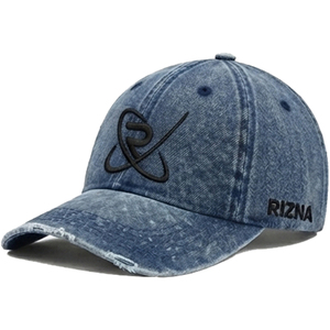 Casquette de baseball unisexe personnalisée OEM RIZNA ENTERPRISES en Oxford 100% coton de haute qualité avec logo brodé en chaîne, 6 panneaux, imprimée et ajustable - Product Image 1