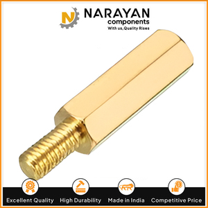 Premium Quality Brass Male Female Standoff <b>Spacer</b> for PCB Mounting Electronic Hardware - Product Image 6
