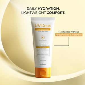 Crème hydratante pour le visage UV Doux pour tous types de peaux |   Hydratation légère et non grasse avec Aquaxyl et émollients |   100g - Product Image 2