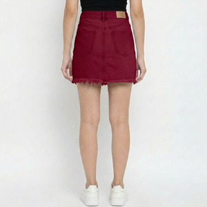 Faldas Vaqueras para Mujer, las Más Vendidas, Colección de Moda Urbana con Marca Personalizada, Servicios de Proveedor Mayorista, Nuevo Diseño - Product Image 2