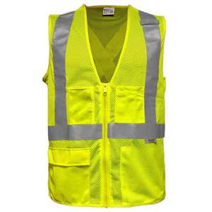 Gilet de sécurité de haute qualité, imperméable, léger, avec bande réfléchissante, respirant - Product Image 1