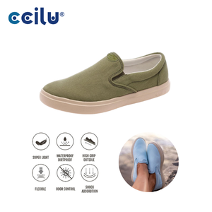 Zapatos planos de lona personalizados, cómodos, anti UV y resistentes a la suciedad para mujer - Product Image 1