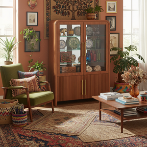 Display Cabinet Solid Wood Modern Coffee <b>Table</b> for Living Room Living Room Furniture <b>Table</b> Indoor Home Furniture Wood Furniture - Product Image 3